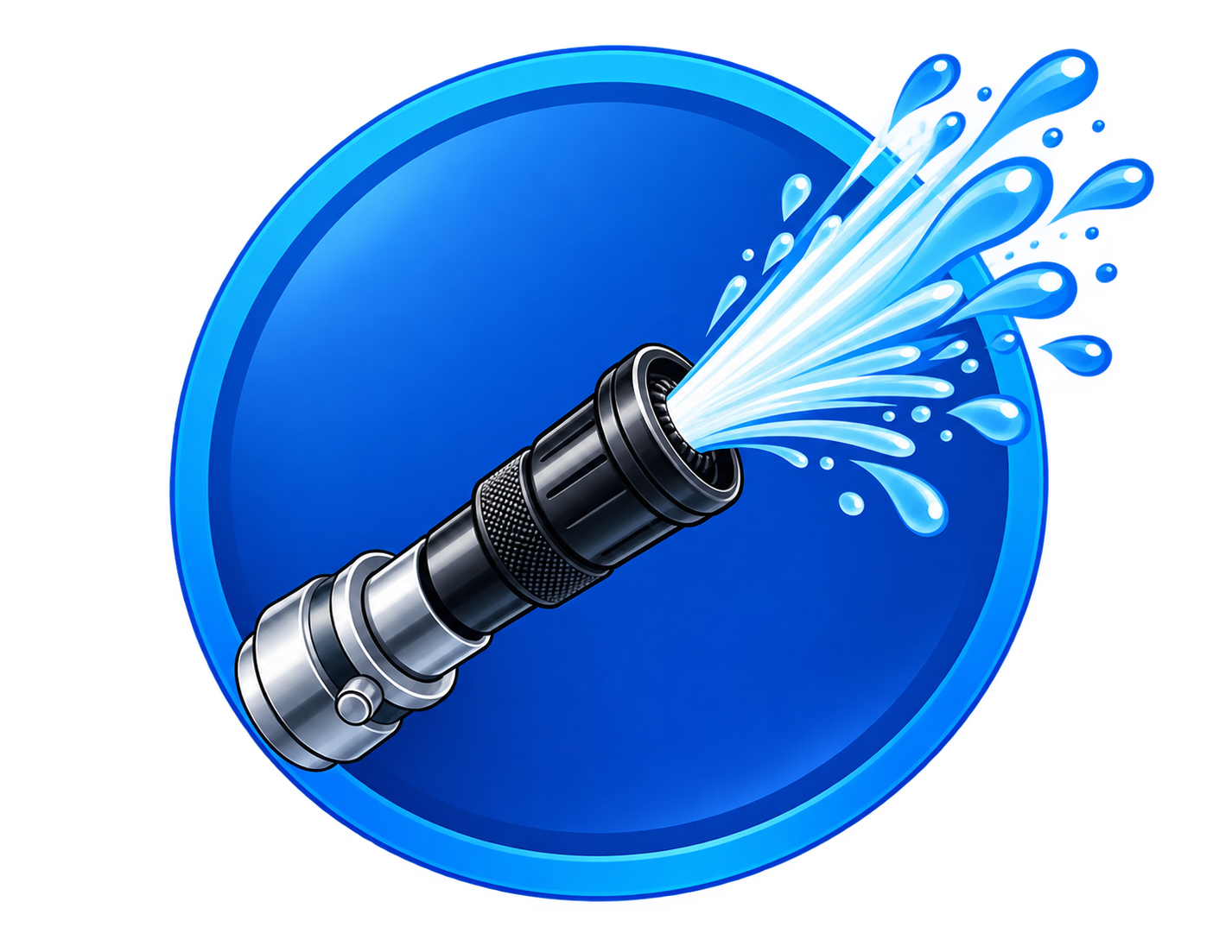 Front spray nozzle